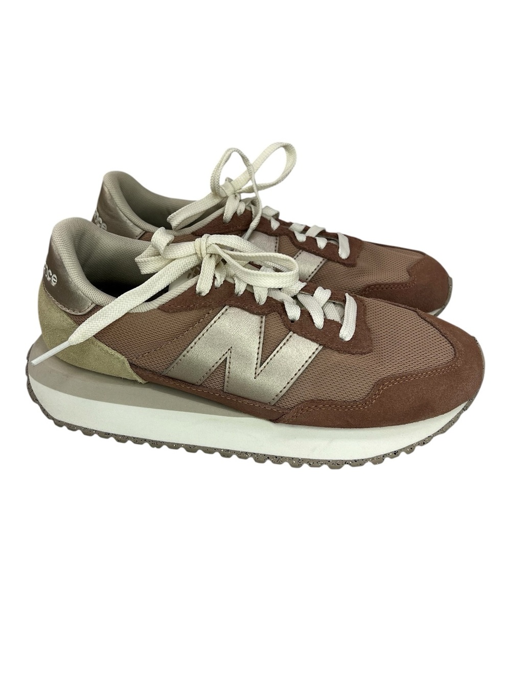 New Balance 237 Mauve/Rose Gold Running Shoes 70’s Inspired Women’s 7